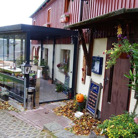Gasthaus "Zum Wanderstuebel" 힌테르헤름스도르프 외부 사진